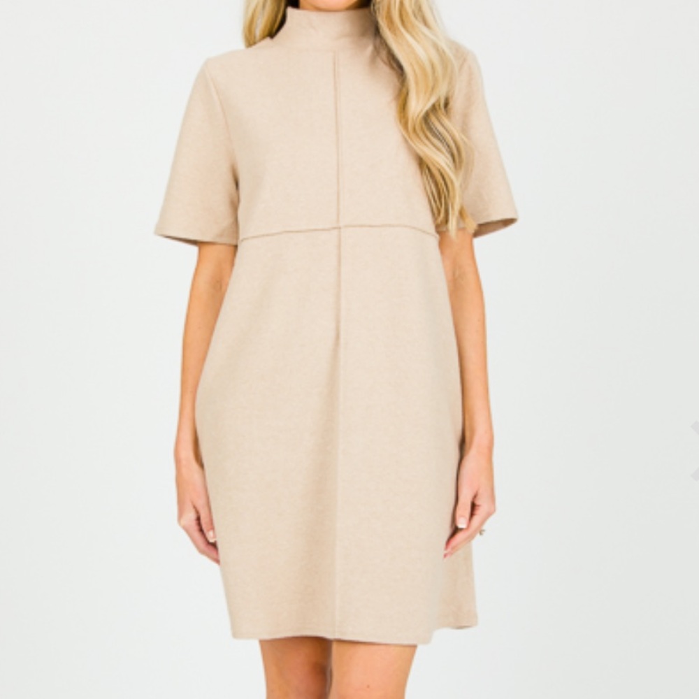 Brushed Shift Dress
